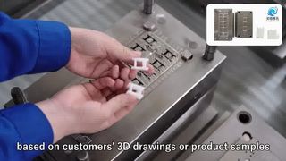 建設および装飾業界で使用されるプラスチック部品製品の射出成形金型