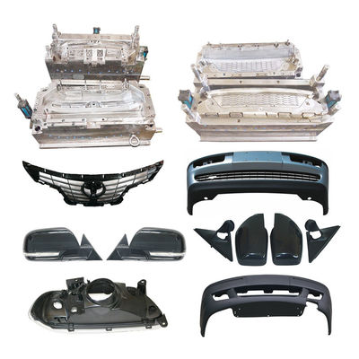 自動車バンパー用高精度プラスチック射出成形金型、P20/718/738/NAK80/S136金型材料、長寿命