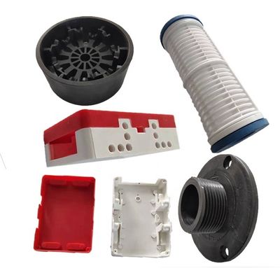 家庭用プラスチック部品と精密製のABS/PA66/PP/PC/PMMA/PSU/PCTG/TPE/TPU/PBTのためのカスタム注射鋳造