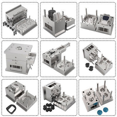 様々な材料のためのカスタマイズされたプラスチック模具設計 PA66/PC/PE/PVC/PMMA/PP/ABS/ASA/TPU/POM/Acetal/Acetron