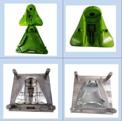 噴霧型模具の設計と開発 吹塑のための模具の建設 250000-300000ショット 模具の寿命とカスタマイズされた色