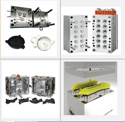 噴霧型模具の設計と開発 吹塑のための模具の建設 250000-300000ショット 模具の寿命とカスタマイズされた色