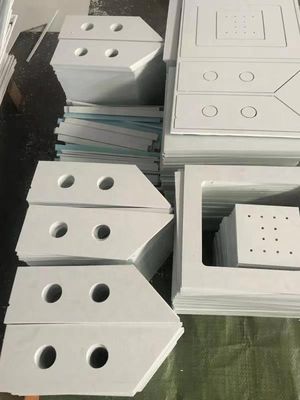 ABS/アクリル/PP/PET/ポリカーボネート/HDPEプラスチック板の装飾パネルのためのカスタマイズされた切断サービス