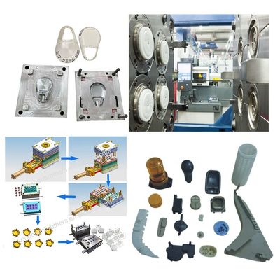 カスタマイズされたデザイン 高精度プラスチック注射鋳造部品 250000-300000ショット 模具寿命