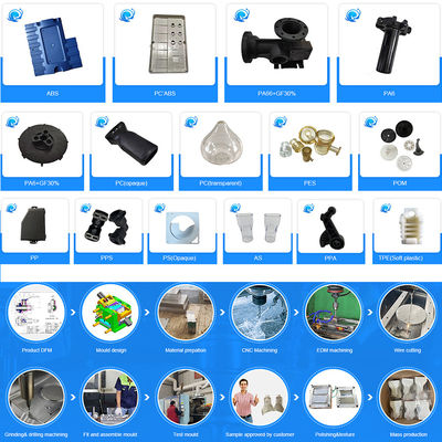 家庭用プラスチック部品のための単体多空洞精密プラスチック注射模具