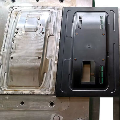 リブ構造最適化ディスプレイ画面背面カバー射出成形金型 厚肉部におけるヒケ対策